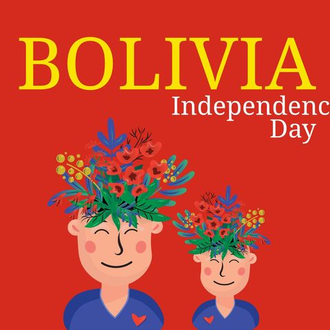 Bolivia Independence Day Celebration Poster Design - Download Free Stock Templates Pikwizard.com