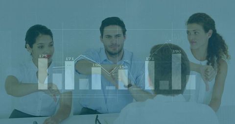 Disapproving business meeting with charged data review