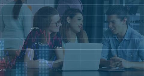 Team Analyzing Financial Data in Modern Office - Download Free Stock Images Pikwizard.com