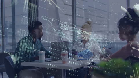 Global Data Interface with Business Meeting Collaboration