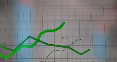 Dynamic Stock Market Trends and Data Visualization - Download Free Stock Images Pikwizard.com