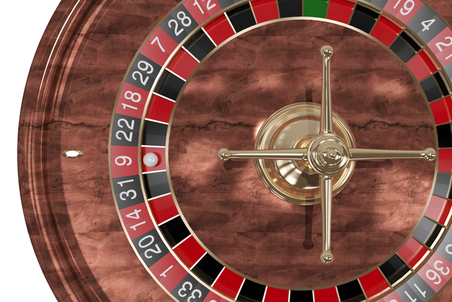 Transparent Overhead View of 3D Wooden Roulette with Rotating Wheel and Ball - Download Free Stock Videos Pikwizard.com