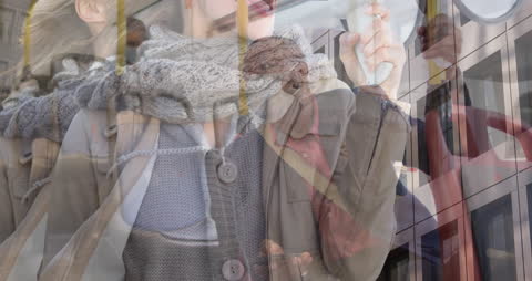 Abstract Urban Multicultural Diverse People Digital Collage