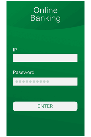 Transparent Online Banking Interface with Login Form - Download Free Stock Videos Pikwizard.com