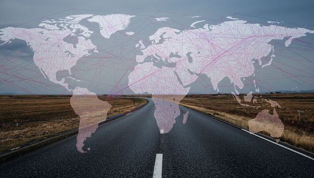 Road Merging with Global Network Concept Overlay
