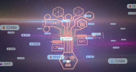 Digital Network with Interface Beyond Reality