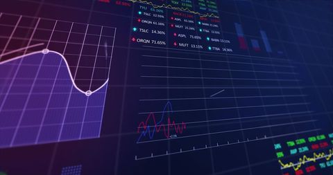 Analyzing Global Financial Markets with Data Visualization - Download Free Stock Images Pikwizard.com