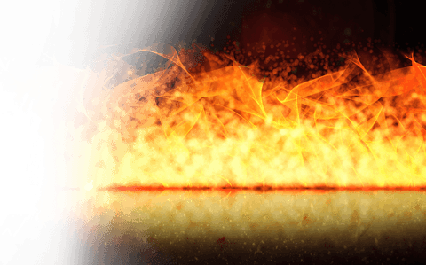 vibrant fiery gradient effect on transparent background - Download Free Stock Videos Pikwizard.com