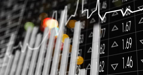 Financial Data Analysis with Digital Bokeh Effect