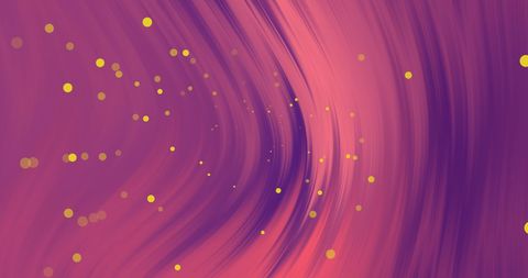 Abstract Technology Background with Pink Light Trails and Yellow Spots - Download Free Stock Images Pikwizard.com