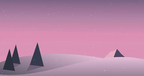 Christmas Scene with Santa Claus Sleigh Over Snowy Landscape - Download Free Stock Images Pikwizard.com