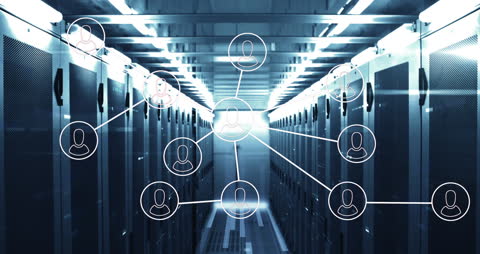 Global Network Connections Over Data Center Servers