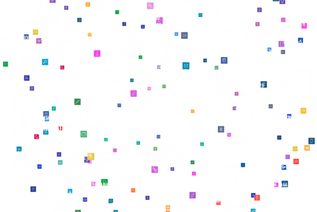 Transparent Network of Business Icons and Connectivity Lines - Download Free Stock Videos Pikwizard.com