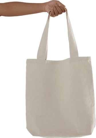 hand holding eco-friendly transparent canvas bag - Download Free Stock Videos Pikwizard.com