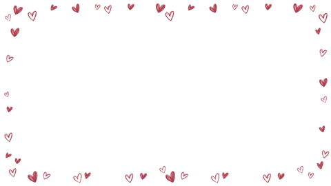 Red Heart Doodle Frame on Transparent Background for Romantic Designs - Download Free Stock Videos Pikwizard.com