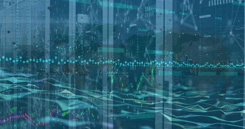 Abstract Tech Network and Data Processing Concept - Download Free Stock Images Pikwizard.com