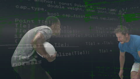 Digital Analysis of Rugby Players Data with Overlay