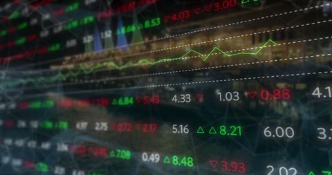 Financial Data Analysis on Modern Digital Interface - Download Free Stock Images Pikwizard.com