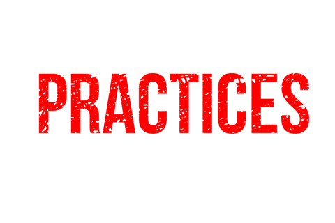 bold red practices text on transparent background - Download Free Stock Videos Pikwizard.com