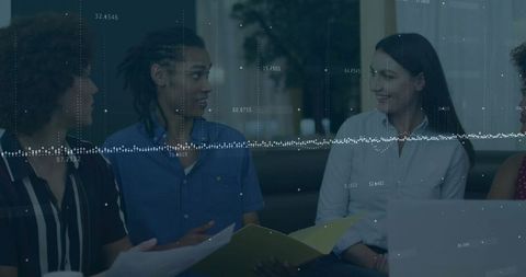 Collaborating in Modern Workspace with Digital Data Overlay