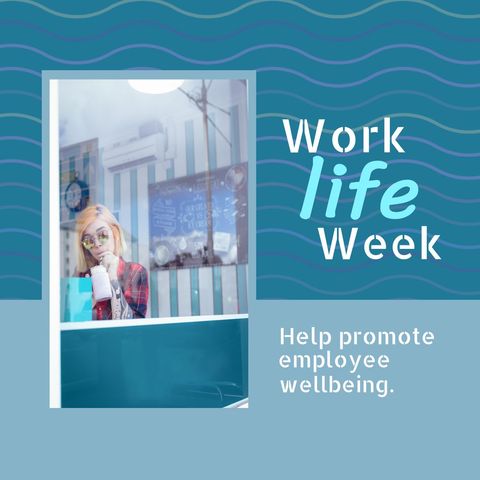empowering work-life balance with coffee shop scene - Download Free Stock Templates Pikwizard.com