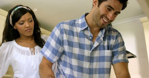 Young Couple Enjoying Quality Time Together at Home - Download Free Stock Images Pikwizard.com