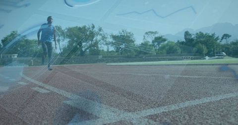 Inspirational Runner Analysis and Sport Data Overlay