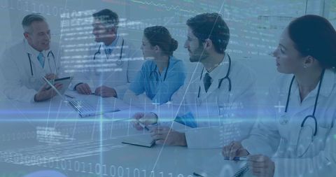 Healthcare Professionals Analyzing Medical Data Together - Download Free Stock Images Pikwizard.com