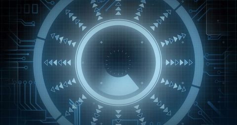 Futuristic Digital Interface with Networking Patterns - Download Free Stock Images Pikwizard.com