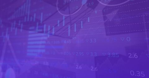 Stock Market Data with Transparent Financial Graphs - Download Free Stock Images Pikwizard.com