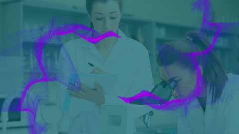 Diverse Scientists Engaged in Laboratory Work