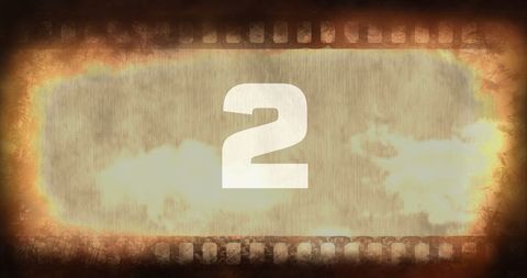 Retro Film Strip Number Countdown Background - Download Free Stock Images Pikwizard.com