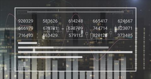 Digital Locking Data Security Concept on Abstract Cityscape - Download Free Stock Images Pikwizard.com