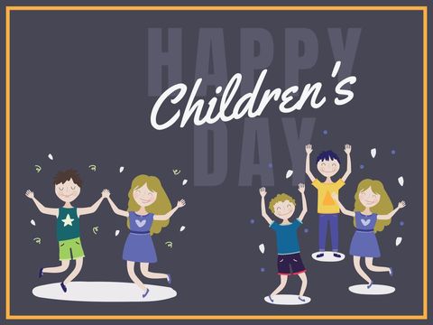 Joyful Celebrations with Happy Children's Day Theme - Download Free Stock Templates Pikwizard.com