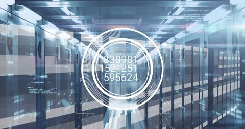 Futuristic Data Processing in Server Room Cloud Technology - Download Free Stock Images Pikwizard.com