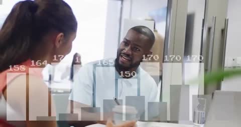 Diverse Colleagues Collaborating Creatively in Modern Office