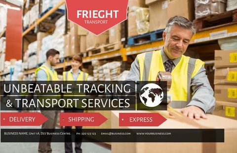 smiling logistical worker in warehouse highlighting efficient services - Download Free Stock Templates Pikwizard.com