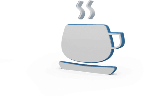transparent hot coffee cup icon with clear steam design - Download Free Stock Videos Pikwizard.com