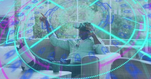 Innovative Technology Experience with VR and Digital Interface - Download Free Stock Images Pikwizard.com