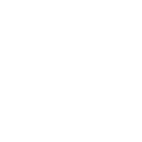 Hand holding paint roller vector silhouette on transparent background