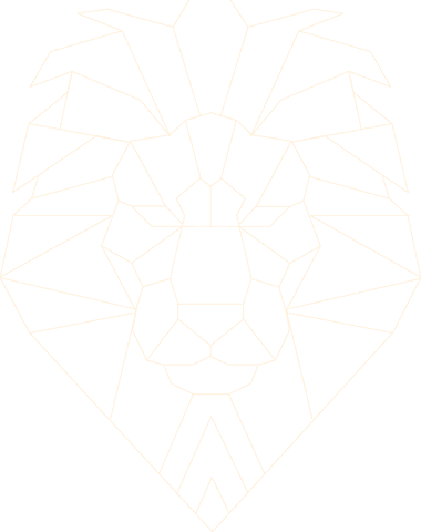 translucent geometric lion face with elegant golden lines - Download Free Stock Videos Pikwizard.com