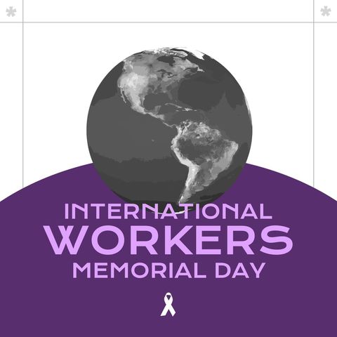 International Workers Memorial Day Global Tribute Design - Download Free Stock Templates Pikwizard.com