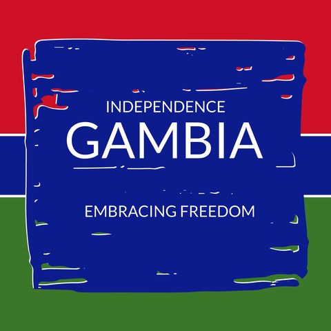 celebrating gambia independence with colorful freedom embrace - Download Free Stock Templates Pikwizard.com