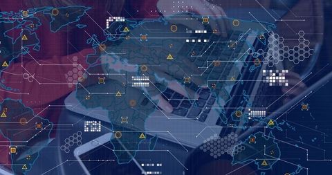 Global Data Processing and Digital Network Overlay