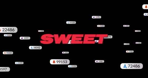 Dynamic Animation of Social Media Engagement Metrics