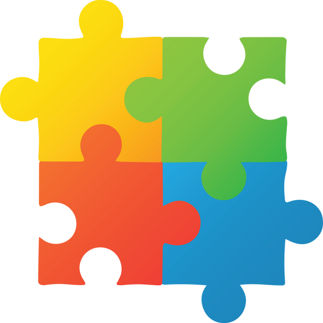 Colorful Puzzle Pieces on Transparent Background PNG - Download Free Stock Videos Pikwizard.com