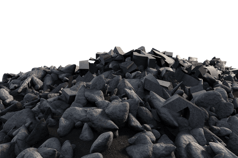 digital pile of debris and rubbish on transparent background - Download Free Stock Videos Pikwizard.com