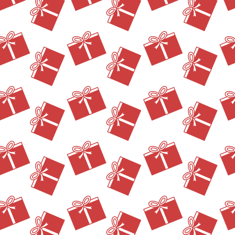 Seamless Pattern of Red Gifts on Transparent Background - Download Free Stock Videos Pikwizard.com