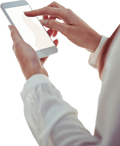 Transparent Concept Using Smartphone with Touchscreen - Download Free Stock Videos Pikwizard.com