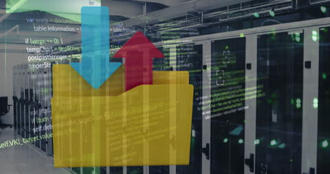 Data Exchange and Processing in IT Server Room